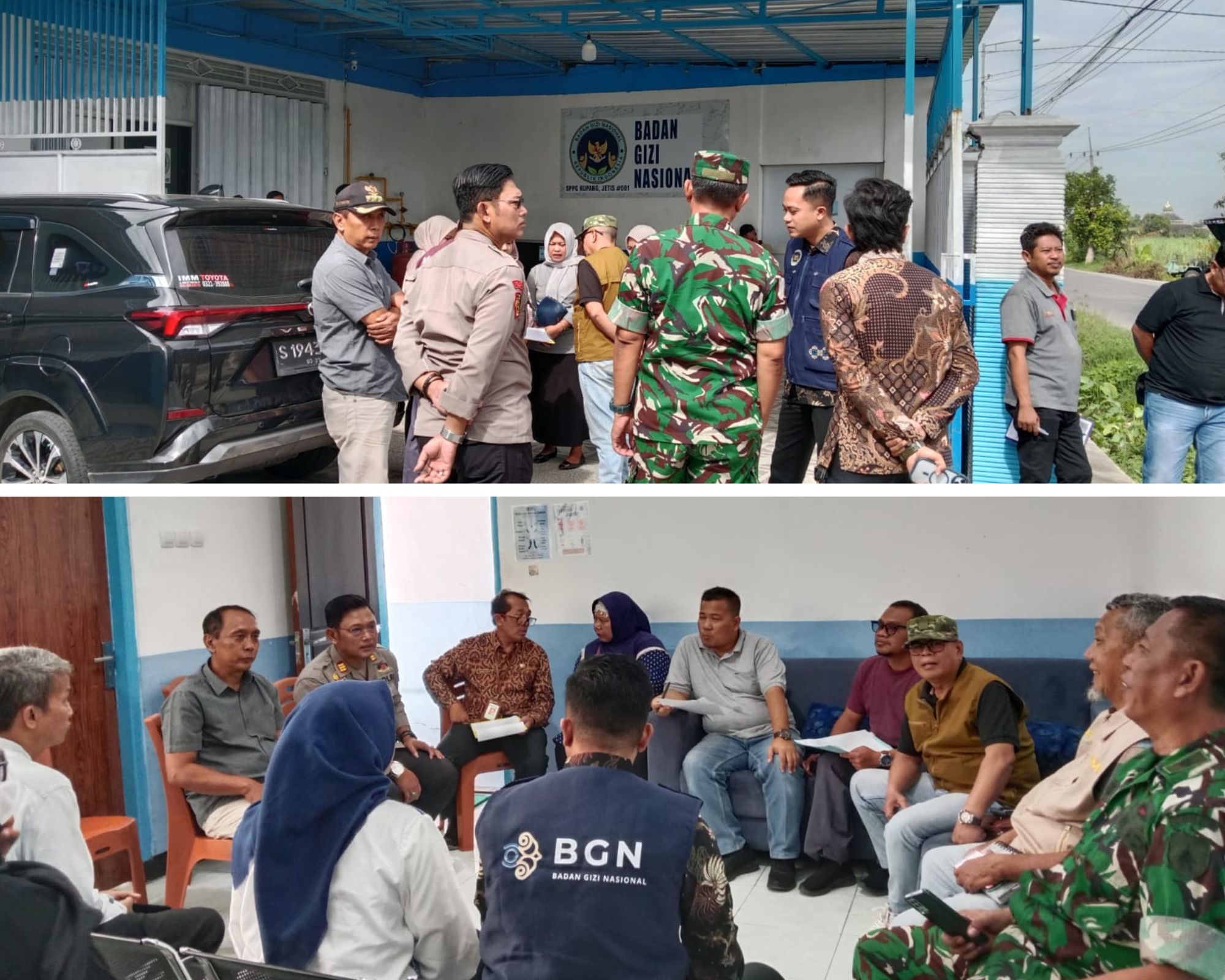 Koordinasi Kunjungan Lapangan Monitoring Pelaksanaan MBG (Makan Bergizi Gratis)