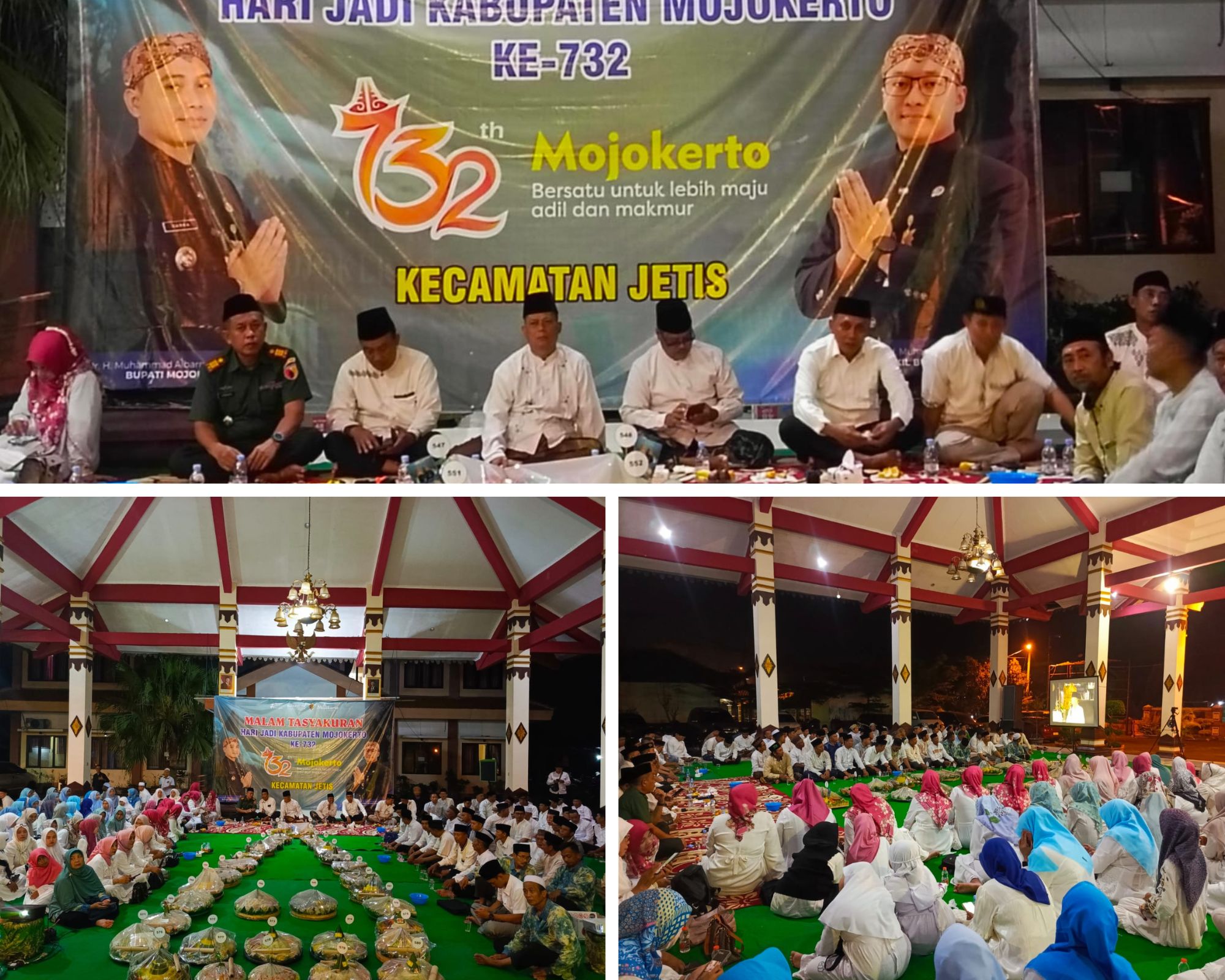MALAM TASYAKURAN HARI JADI KABUPATEN MOJOKERTO KE 732 TAHUN 2025 SECARA VIRTUAL