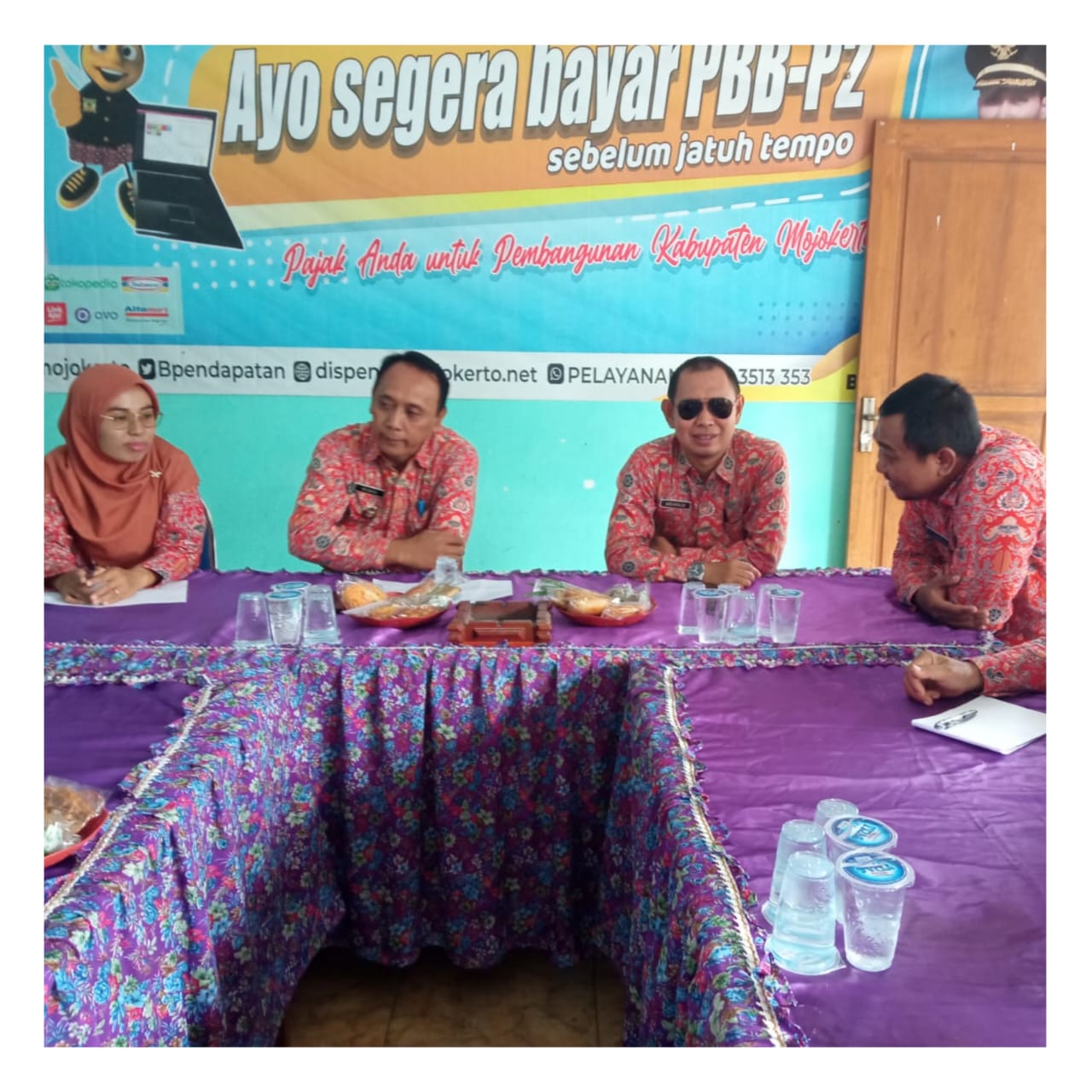 MONITORING DAN EVALUASI PBB TAHUN 2024 DI DESA PARENGAN DAN DESA JETIS  KECAMATAN JETUS