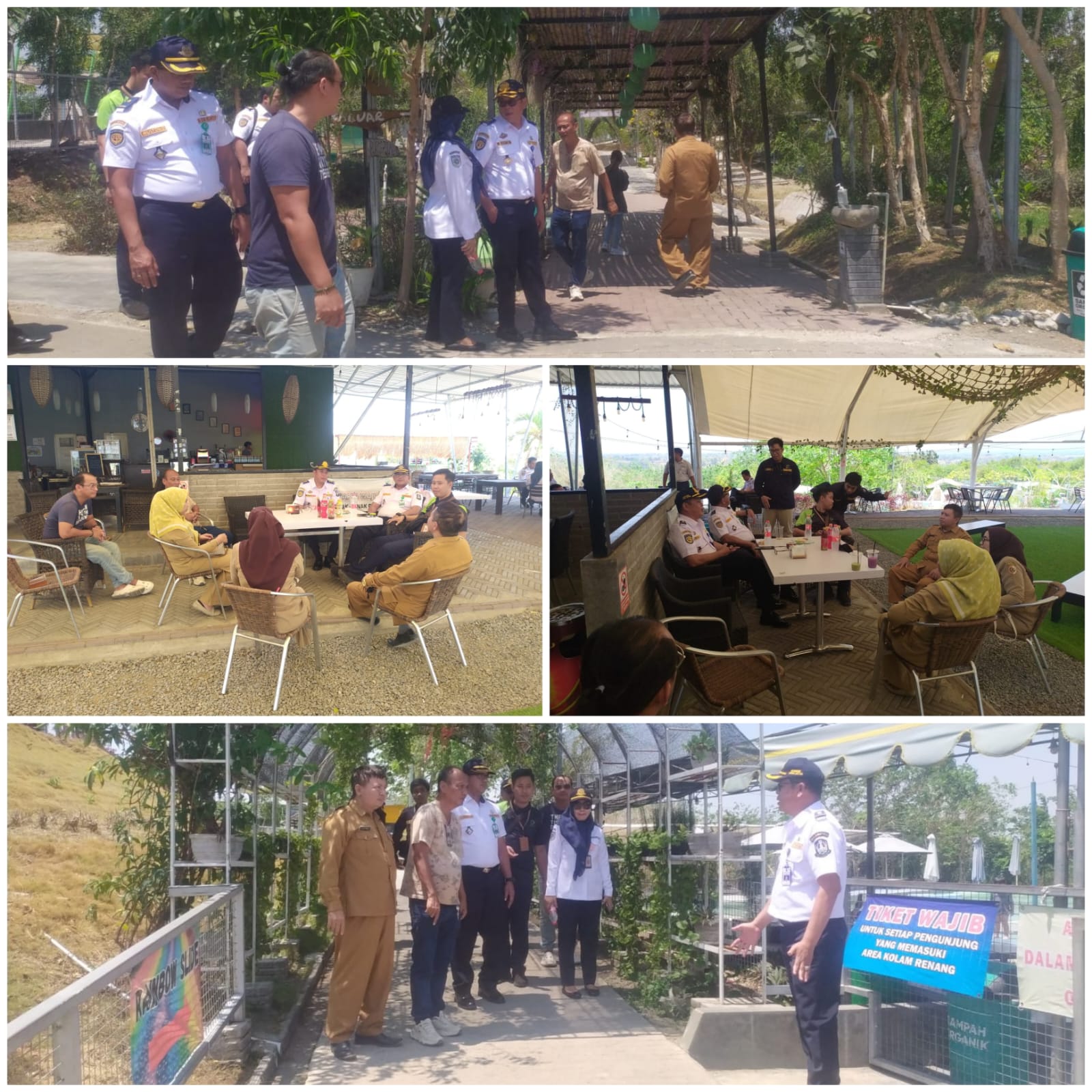 RAPAT KORDINASI PERSIAPAN LAUNCHING TRANS JATIM DI BUKIT KAYU PUYIH (  BKP ) KECAMATAN JETIS